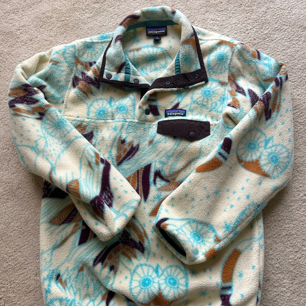 Harvest moon Patagonia synchilla pullover fleece